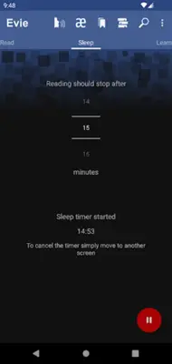 Evie - eVoice Book Reader android App screenshot 10