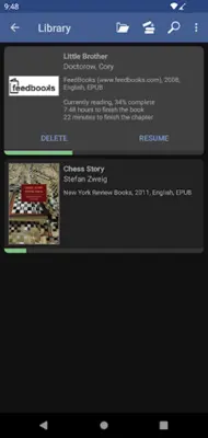 Evie - eVoice Book Reader android App screenshot 11